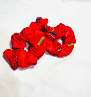 Red Heart Scrunchie