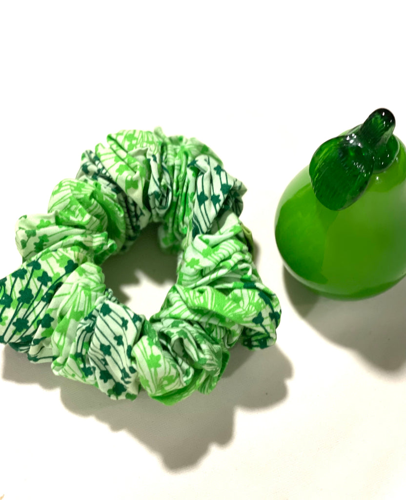 XL Lime Scrunchie – Green Pear Leather Goods